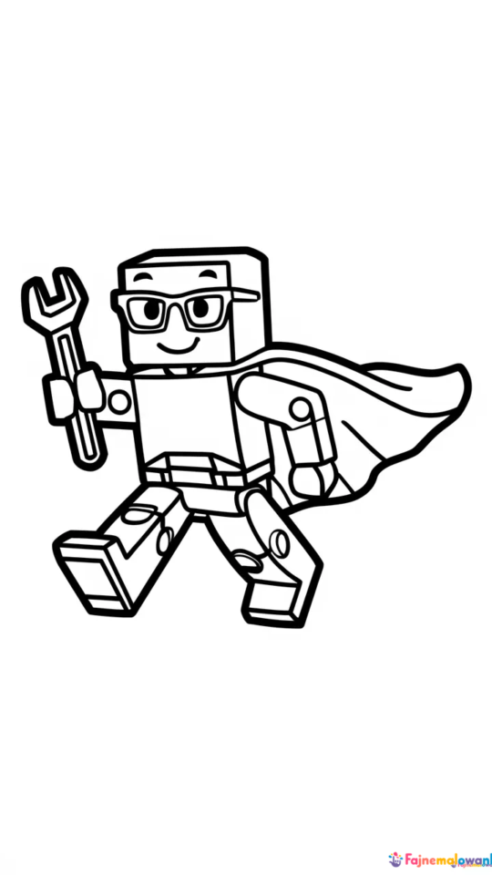 Kolorowanki do druku: Lego Harry Potter dla dzieci