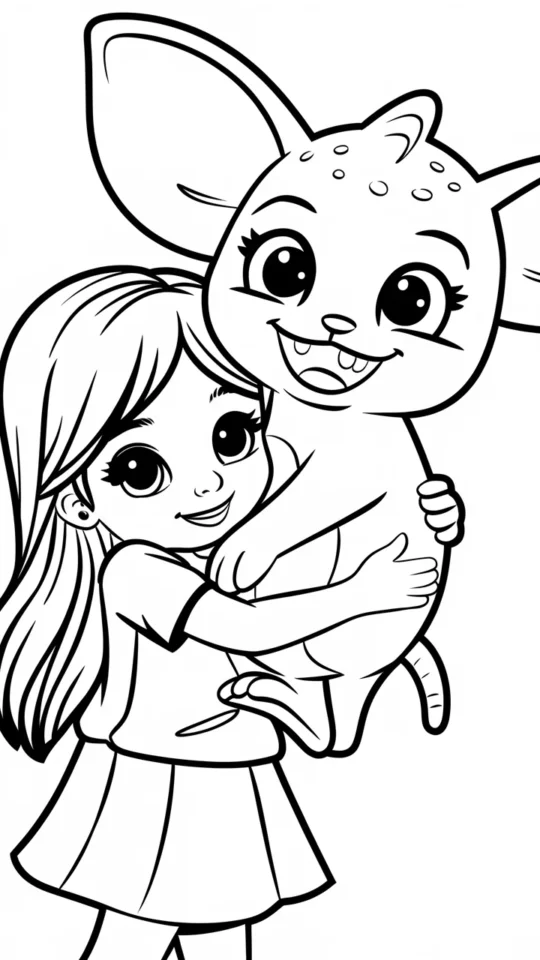 Kolorowanka Lilo i Stich do druku – Darmowe wzory online