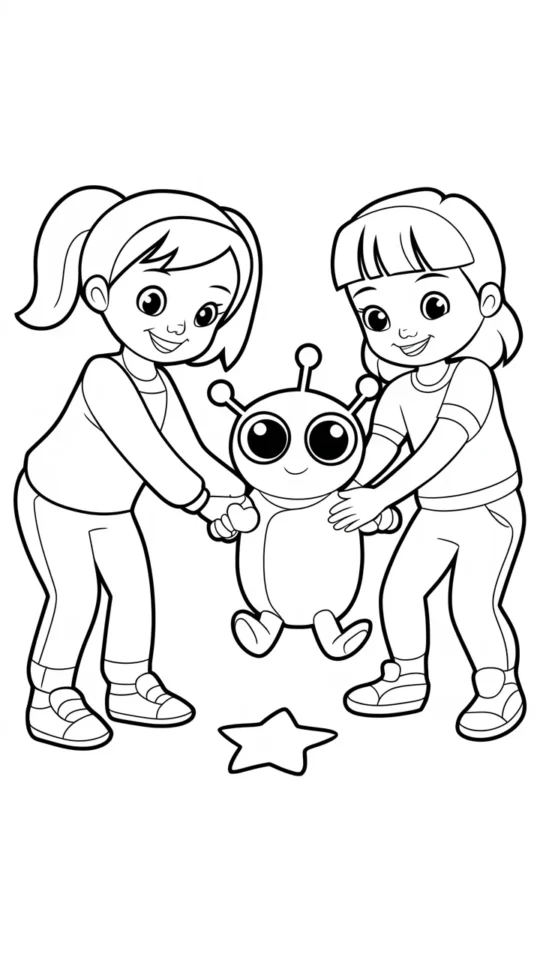 Kolorowanki do druku z Lilo i Stich dla dzieci