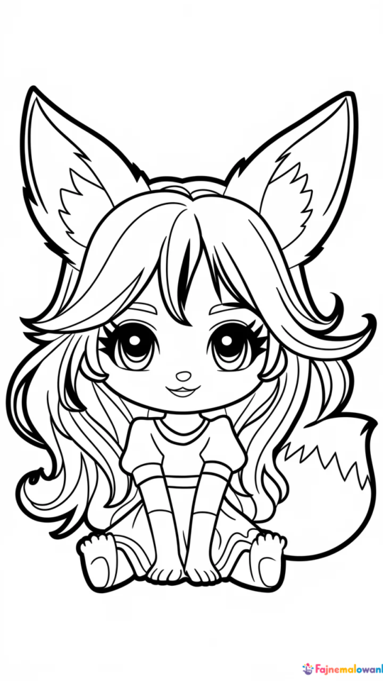 Kolorowanki Chibi do druku dla dzieci – darmowe wzory PDF