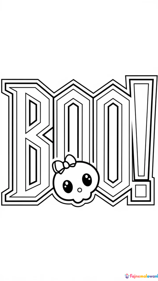 Kolorowanka z Logo Monster High dla Fanów Kreskówek