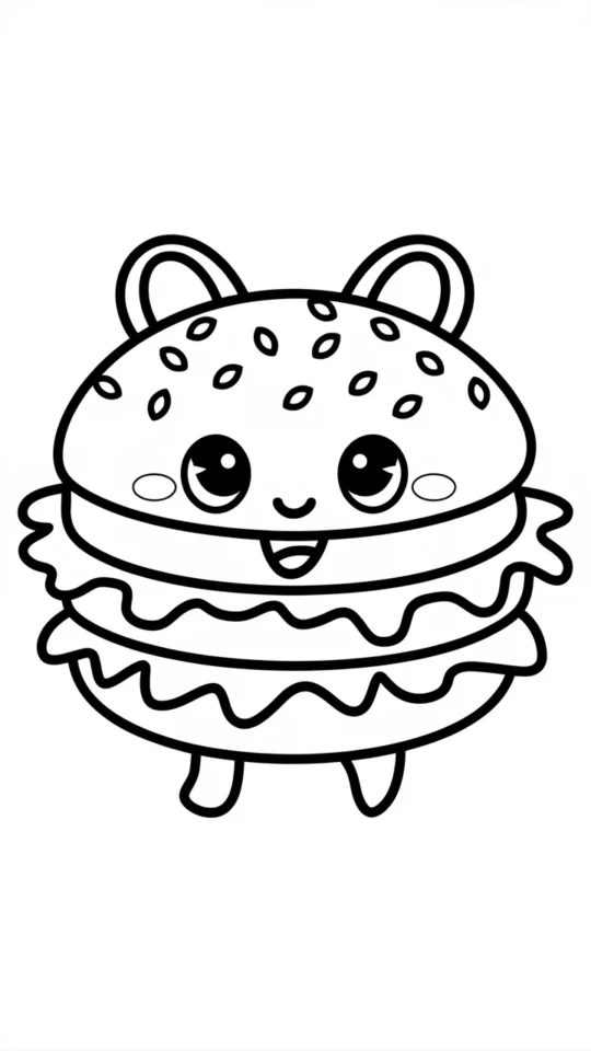 Kolorowanki Squishy Num Noms dla dzieci do druku i malowania