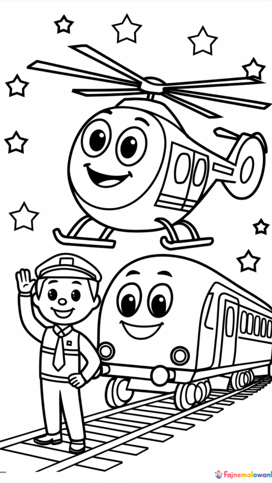 Kolorowanka dla dzieci Super Wings do druku i zabawy