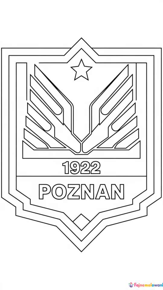 Kolorowanka z motywem Stomilu Olsztyn dla dzieci i dorosłych
