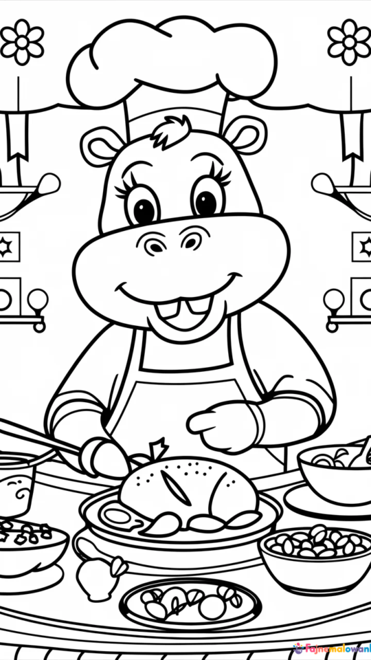 Kolorowanka: Garfield uwielbia jeść – zabawne scenki do pokolorowania