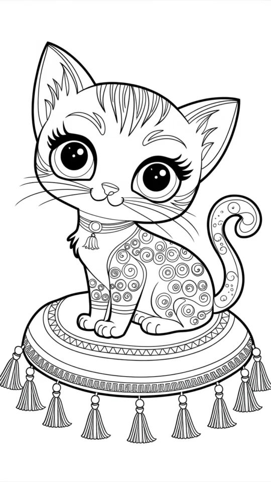 Kolorowanka Shimmer i Shine: Nala do Druku dla Dzieci