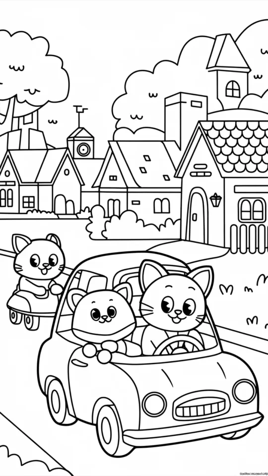 Kolorowanka Hello Kitty dla dziewczynek do druku za darmo