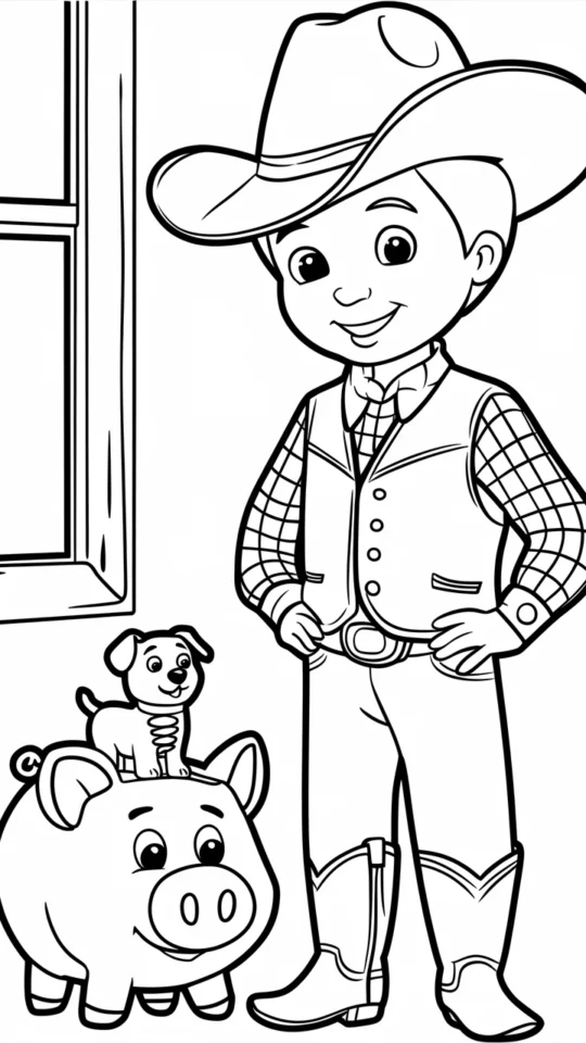 „Kolorowanki Toy Story do pobrania i wydruku dla dzieci”