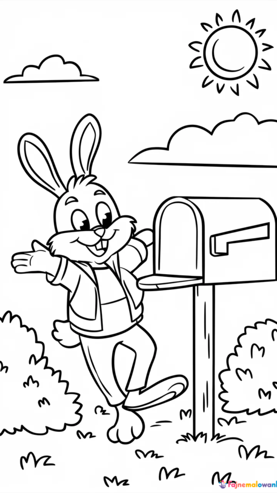 Kolorowanki z postaciami Looney Tunes do druku dla dzieci