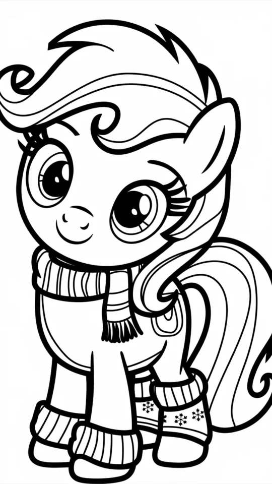 Kolorowanka My Little Pony: Twilight Sparkle do Druku