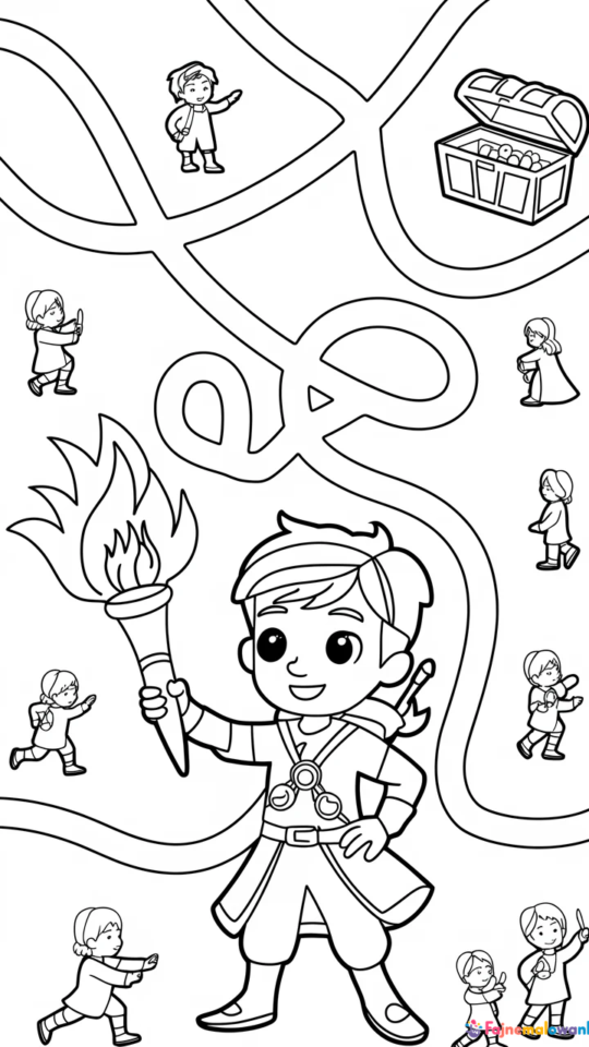 Kolorowanka z zagadkami dla dzieci: Brawl Stars do druku