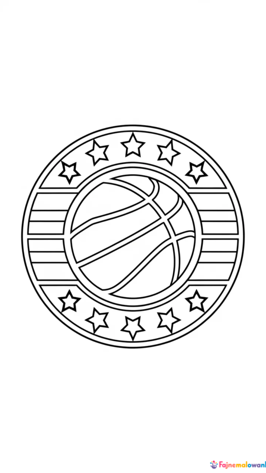 Kolorowanka z drużyną Washington Wizards do druku