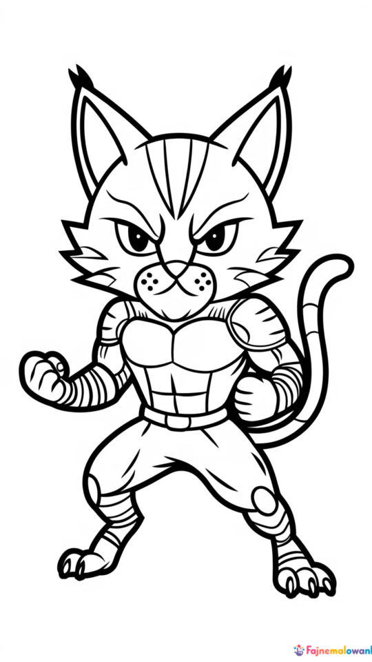 Kolorowanka Mewtwo do Druku dla Dzieci – Pokemon do Kolorowania