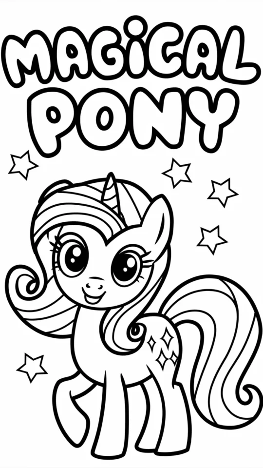 Kolorowanka My Little Pony Księżniczka Celestia do druku