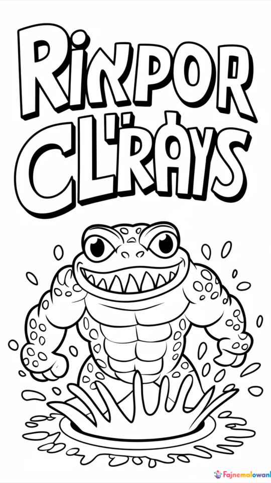 Kolorowanka Skylanders do pobrania i wydruku za darmo