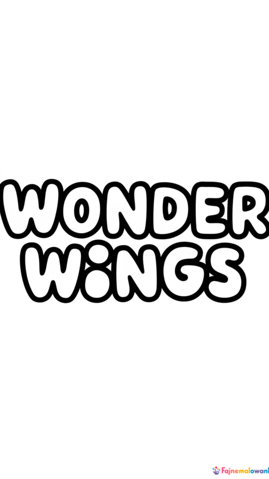 Kolorowanka do druku z logo Super Wings – Pobierz i koloruj