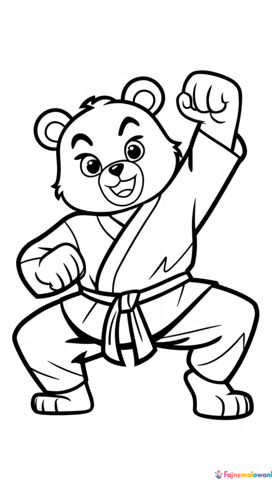 Kolorowanka Po i Tai Lung – Przygody w Krainie Kung Fu