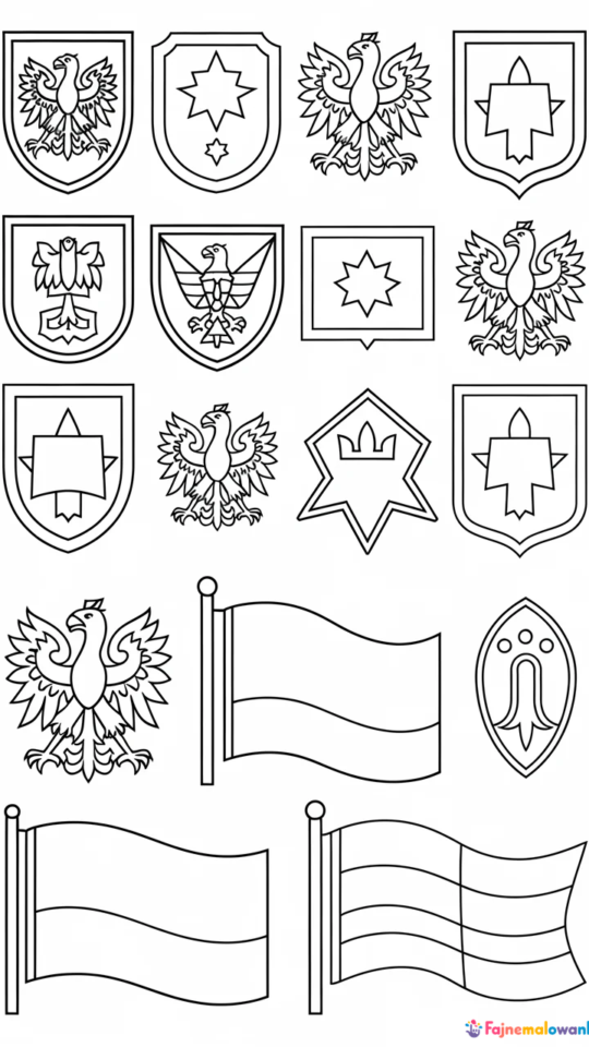 Kolorowanki na 11 listopada – Święto Niepodległości dla dzieci