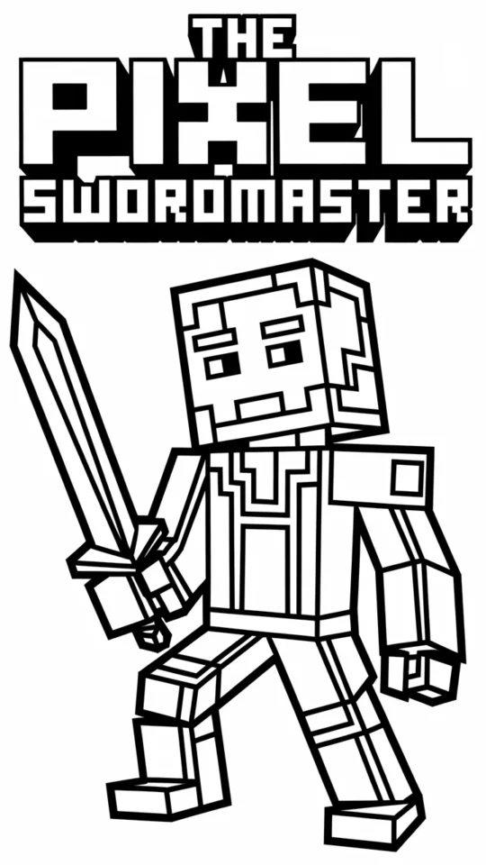 Darmowe kolorowanki Minecraft do wydruku dla dzieci