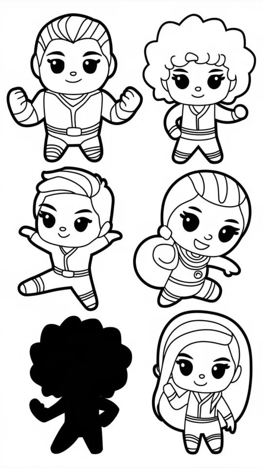 „Brawl Stars: Połącz Cienie z Obrazkami – Zagadki dla Dzieci”