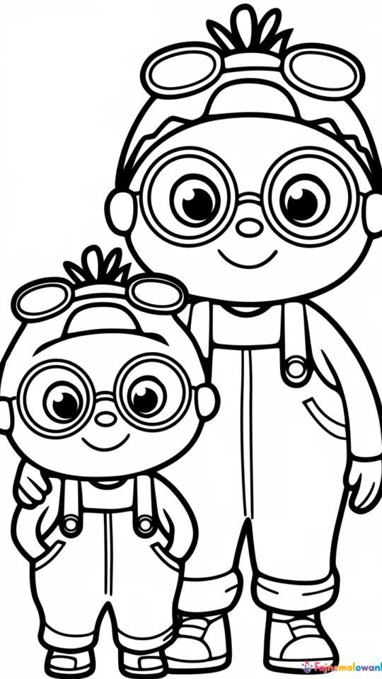 Kolorowanki z Minionkami dla dzieci do druku i zabawy