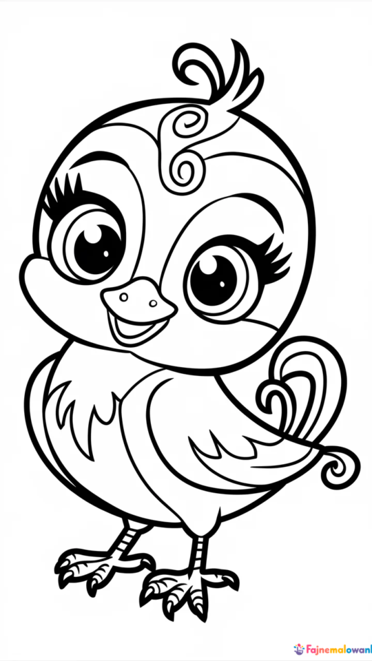 Kolorowanka do druku Littlest Pet Shop dla dzieci do pobrania