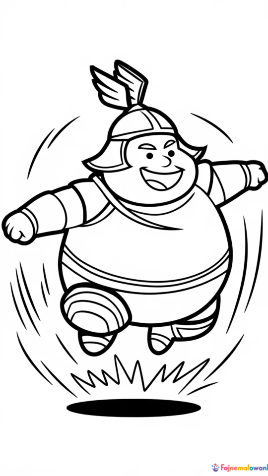 Kolorowanki do druku: Asterix i Obelix dla dzieci do pobrania