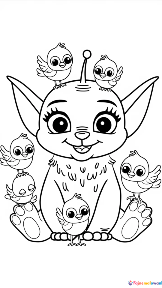 Kolorowanka Lilo i Stitch do druku dla dzieci – zabawa i nauka