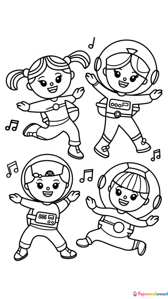 Kolorowanki Drużyna Umizoomi dla dzieci do druku i zabawy