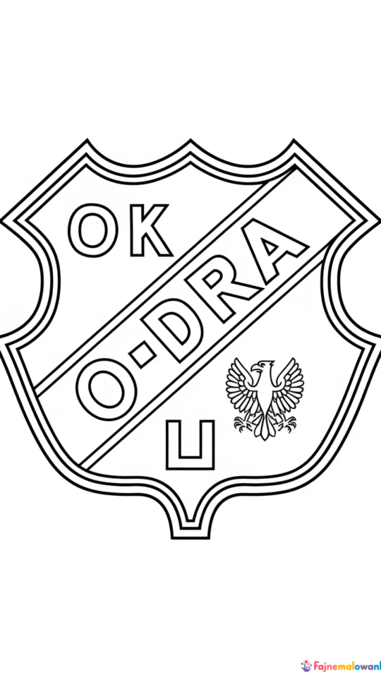 Kolorowanka z Odry Opole dla dzieci do druku i kolorowania