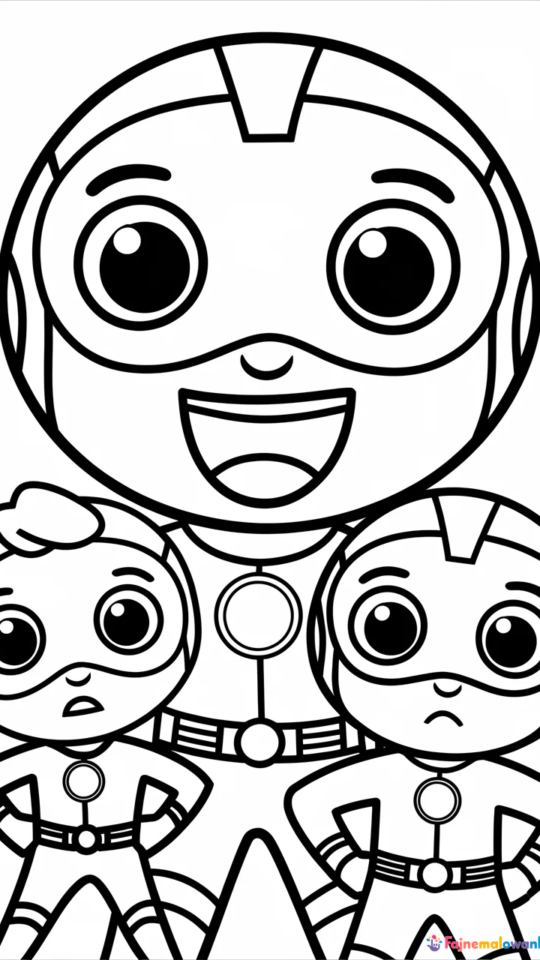 Kolorowanki z postaciami z Brawl Stars do druku dla dzieci