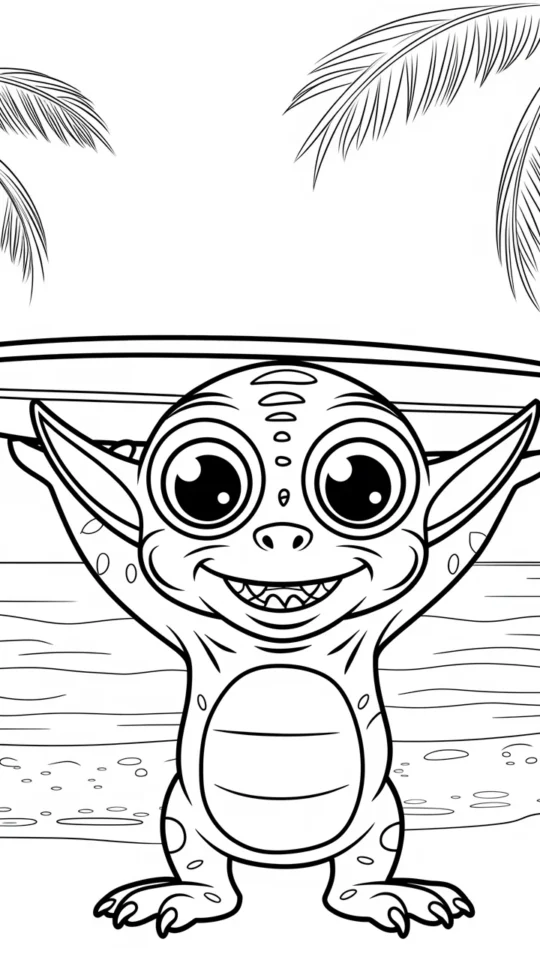 Kolorowanki do druku: Lilo i Stitch przygody dla dzieci