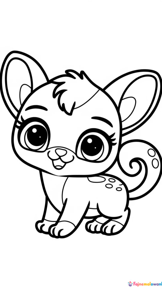Kolorowanki LPS dla dzieci – kreatywna zabawa z Littlest Pet Shop