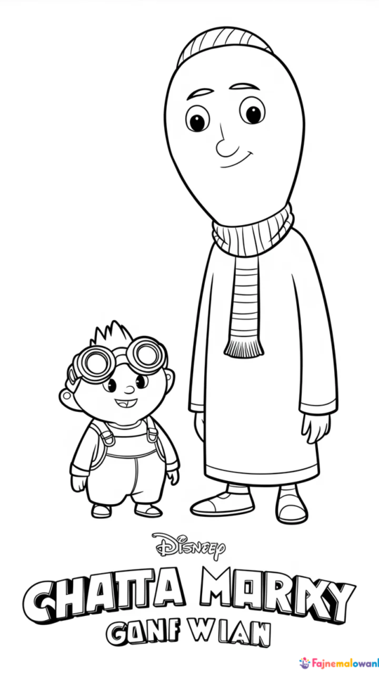 Kolorowanki z Minionkami i Gru do druku dla dzieci
