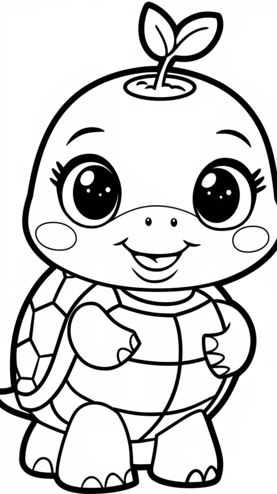 Kolorowanka dla dzieci: Mały Pokémon do druku i kolorowania